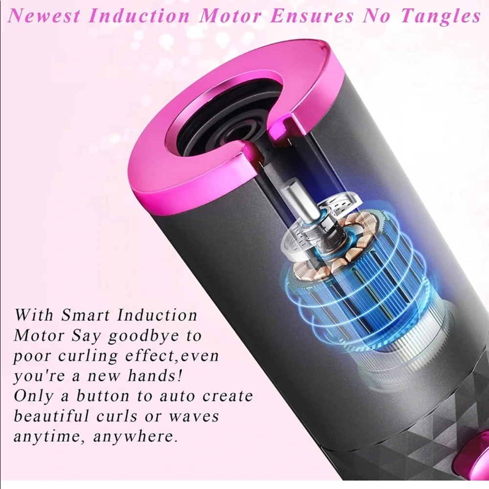Wireless USB Auto Curler Brand New (Never Used) - Picture 13 of 17